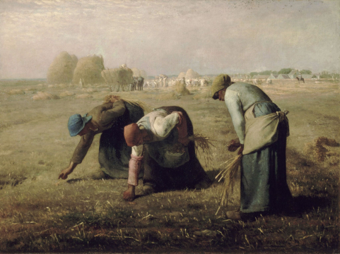 Jean-François-Millet_Gleaners
