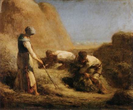 Jean-François-Millet_Trussing-Hay