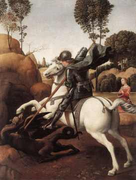 Raphael_Saint-George-The-Dragon